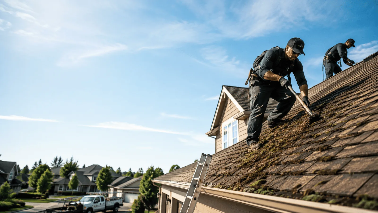 Roof Moss Removal in Mountain, WI near me
